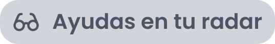 ayudas en tu radar